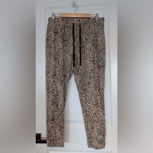 Lilly Pulitzer Women’s Lillabeth Pant Macadamia Pattern Play Size Large